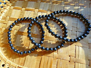 �y���������z�W���G���[�E�A�N�Z�T���[ �u���X���b�g�u���b�N�}�W�b�N171bracelet boules de jais 8mmsesoterismeprotection magie noire