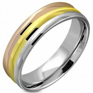 �y���������z�W���G���[�E�A�N�Z�T���[ �n�[�t���E���h���u�n�[�t���E���h�����O�R���t�H�[�g�J�b�g���u�C���L�V�_�X�`�[��6mm ?bague demironde demironde cotelee, coupe confort, cotelee, acier inoxyda