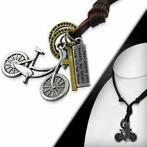 yzWG[EANZT[ g[X|[cNX^O`[}[alliage de mode alliage 3 tons bicyclette de sport cross tag charm reglable marr