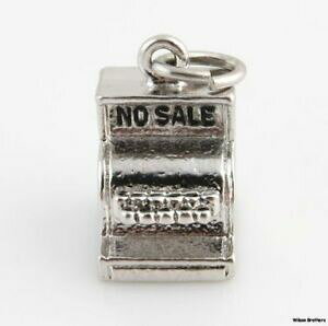 yzWG[EANZT[ R[_[ubNy_gancienne especes caisse enregistreuse breloque floral grave pendentif