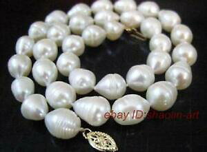 yzWG[EANZT[ r[YlbNXnature,910mm ,blanc perle de culture, collier ,43cm