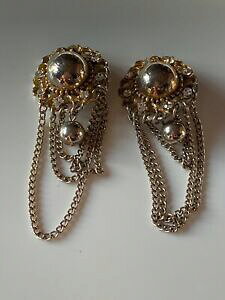 yzWG[EANZT[ Be[Wh[ANbvCOboucle dforeille ancienne vintage dore clip e 111