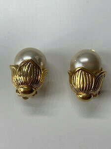 yzWG[EANZT[ I[hBe[Wh[Ap[YCOboucle dforeille ancienne vintage dore perles g 84