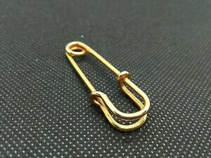 yzWG[EANZT[ ^h[XeBe[Wt@^W[sbroche vintage fantaisie epingle de surete en metal dore ref s419