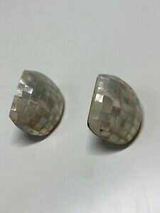 yzWG[EANZT[ Be[WzCgNbvCOboucle dforeille ancienne vintage blanc clip f 181