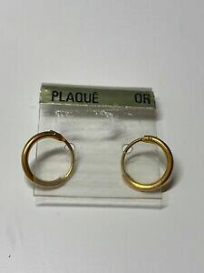 yzWG[EANZT[ Be[Wh[AOS[hv[gboucle dforeille ancienne vintage dore anneaux plaque or d 153