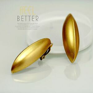 �y���������z�W���G���[�E�A�N�Z�T���[ �C�������O�N���b�v�I���`�b�v�S�[���f���V���v���h���b�v���^�����[�tboucles doreilles clip on puces dore simple goutte metal feuille j8