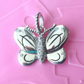 【送料無料】ジュエリー・アクセサリー スターリングシルバーデコラティブバタフライ925 sterling silver decorative butterfly pendant