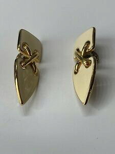 yzWG[EANZT[ Be[WNbvh[x[WCOboucle dforeille ancienne vintage clip dore beige g 72