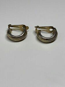 yzWG[EANZT[ Be[WS[fCOONbvboucle dforeille ancienne vintage dore anneaux clip f 249