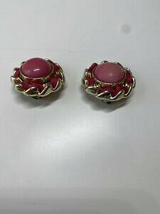 �y���������z�W���G���[�E�A�N�Z�T���[ �I�[���h���B���e�[�W���[�Y�N���b�v�C�������Oboucle d�foreille ancienne vintage rose clip f 169