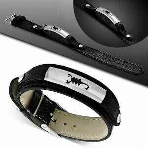 �y���������z�W���G���[�E�A�N�Z�T���[ �T�C���X�e�����X�u���X���b�gbracelet a pression en cuir pvc avec decoupe en acier inoxydable avec signe du z