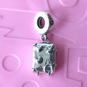 �y���������z�W���G���[�E�A�N�Z�T���[ �X�^�[�����O�V���o�[�X�[�c�P�[�X�_���O���`���[���t�B�b�g���[���b�p�u���X���b�g925 sterling silver suitcase dangle charm fit european bracelet