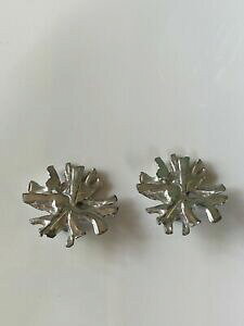 yzWG[EANZT[ I[hVo[Be[WCONbvboucle dforeille ancienne vintage argente clip f 207