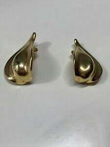 yzWG[EANZT[ Be[Wh[ANbvCOboucle dforeille ancienne vintage dore clip f 186