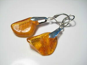 �y���������z�W���G���[�E�A�N�Z�T���[ �o���e�B�b�N�A���o�[�C�������Ogenuine baltic amber earrings