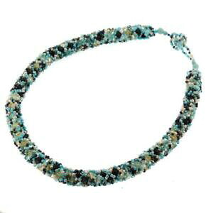 yzWG[EANZT[ nhr[Yp[^[RCYs[RbNx[WV[hp[lbNX18 assortiment perles handbeaded turquoise paon beige graine perles collier