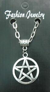 yzWG[EANZT[ EBbJX^[y^OlbNXEBbJy^NubNwicca etoile pentagramme collier 508cm ou 61cm wiccan pagan pentacle breloque