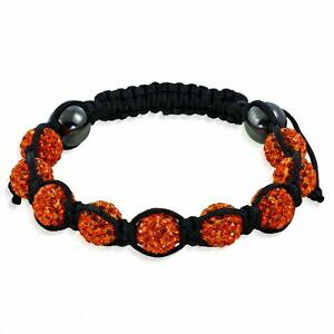 yzWG[EANZT[ t@bVr[YIWIp[fBXRr[YuXbgbracelet en perles disco avec pave de perles fashion 9 et opale de feu orange c