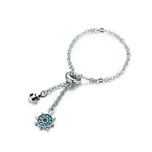 yzWG[EANZT[ OX^[OVo[I[vTCYTCYAJ[{[gzC[`F[bague 925 argent sterling ouvert taille ajustable ancre et bateau roue chaine