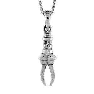 �y���������z�W���G���[�E�A�N�Z�T���[ �V���o�[�X�^�[�����O�W���[���C�t�y���_���g�u�����b�N�C�^���A���{�b�N�Xargent sterling machoire de vie 3d pendentif breloque,18 italien boite