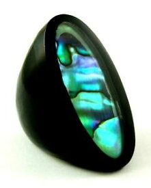【送料無料】ジュエリー・アクセサリー アワナビシェルリングサイズジュエリーnatural iridescent abalone shell ring size us 9 handmade women jewelry ba279d