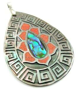 �y���������z�W���G���[�E�A�N�Z�T���[ �W���G���[�T���S�h���b�v�A���r�V�F��natural abalone shell mother of pearl red coral drop pendant women jewelry ca397