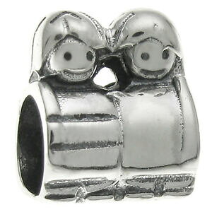yzWG[EANZT[ X^[OVo[r[h[bp`[uXbgsterling silver cute boy girl kid family bead for european charm bracelets