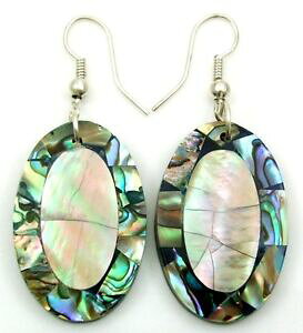 yzWG[EANZT[ i`ArVF}U[Iup[_OhbvCOWG[natural abalone shell mother of pearl dangle drop earrings women jewelry ca277