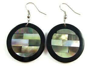 yzWG[EANZT[ UCNp[VF_OhbvCOWG[natural mosaic mother of pearl shell dangle drop earrings women jewelry ea032