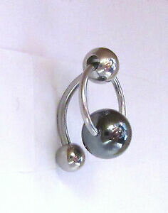 yzWG[EANZT[ w}^CgrbO{[t[v_Oo[xNgOOQ[Whematite big ball hoop dangle barbell vch clitoral hood ring 14 gauge 14g
