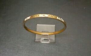 �y���������z�W���G���[�E�A�N�Z�T���[ �u���X���b�g�S�[���h�g���h���B���e�[�Wbracelet enfant ancien jonc or de tolede peint vintage fin xixeme debut xxeme