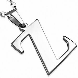 yzWG[EANZT[ XeXAt@xbgy_gpendentif avec alphabet en z en acier inoxydable