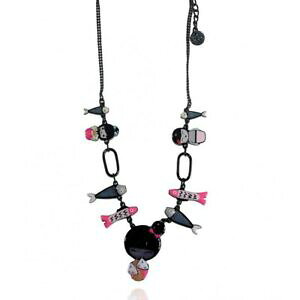 �y���������z�W���G���[�E�A�N�Z�T���[ �W���G���[�l�b�N���X�R�P�V���[�Ylol bijoux collier poupee chinoise kokeshi poissons rose