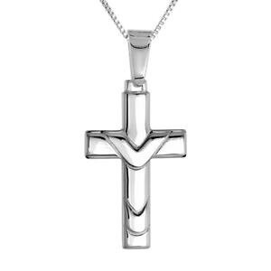 �y���������z�W���G���[�E�A�N�Z�T���[ �V���o�[�X�^�[�����O���b�v�N���X�y���_���g�u�����b�N�C���`�C�^���A���`�F�[���{�b�N�Xargent sterling enveloppe croix pendentif breloque, 18 italien boite chaine