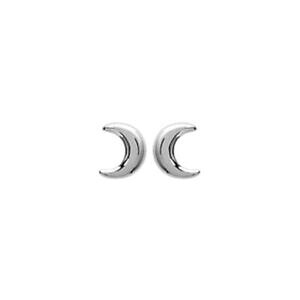 yzWG[EANZT[ COVo[NEX[fBG[kbc boucles doreilles clous argent 925 rhodie lune 5mm