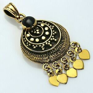 yzWG[EANZT[ t@bV{G[y_gIjGNXm[uYpendentif fashion boheme en bronze avec onyx noir