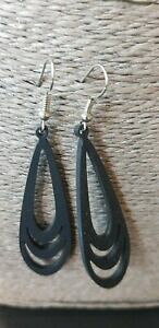 yzWG[EANZT[ ApubNApboucle d oreilles pendente silicone waterproof noir apara neuf