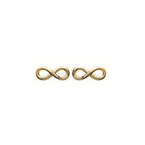 �y���������z�W���G���[�E�A�N�Z�T���[ �C�������O�S�[���h���b�L�����Okbc boucles doreilles clous plaque or anneau infini 10x4mm