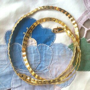 �y���������z�W���G���[�E�A�N�Z�T���[ �`�F�[���C���W���[���S�[���hchaine en or jaune 18kgold filled 60cm
