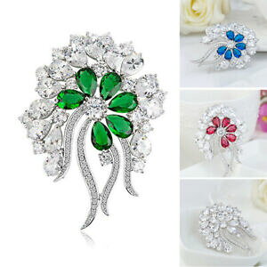 yzWG[EANZT[ t@bVWRNX^zCgbLS[hu[`fB[XANZT[mode aaa zircon cristal blanc plaque or broche femme accessoires cadeau