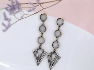 yzWG[EANZT[ COOS[fNXhx[WA[fRgCAOtBboucles doreilles clous long dore rond beige art deco triangle fin aa 12