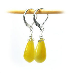 �y���������z�W���G���[�E�A�N�Z�T���[ �o���g�C�������O�o�^�[�X�R�b�`baltic amber earrings butterscotch 2gr