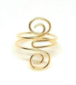 yzWG[EANZT[ OS[htoe ring 14 k gold filled adjustable