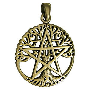 yzWG[EANZT[ hCAhfUCEBbJEBbJWG[uYc[y^Ny^Obronze tree pentacle pentagram pendant dryad design wiccan wicca pagan jewelry