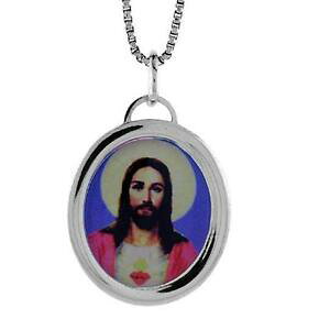 �y���������z�W���G���[�E�A�N�Z�T���[ �V���o�[�X�^�[�����O�Z�C�N���b�h�n�[�g�I�u�C�G�X�y���_���g�u�����b�N���C�h�C�^���Aargent sterling sacred coeur de jesus pendentif breloque, fabrique italie,