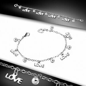 �y���������z�W���G���[�E�A�N�Z�T���[ �C���I�L�V�_�u�X�`�[���`���[�������N�X�e�����X�X�`�[�������N�u���X���b�gbracelet a maillons en acier inoxydable avec maillons de charm en acier inoxydab