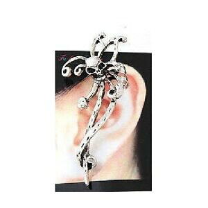 【送料無料】ジュエリー・アクセサリー イヤリングドライトレヘッドオブデスグージョンゴシックピンスイヤーパンクシルバーgrand boucle doreille tete de mort goujon gothique pince oreille punk argent