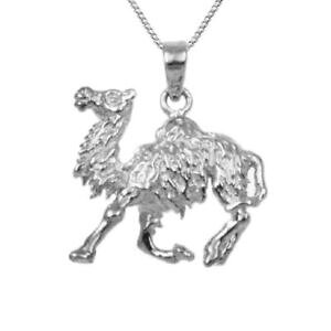 �y���������z�W���G���[�E�A�N�Z�T���[ �V���o�[�X�^�[�����O�L�������\���b�h�y���_���g�u�����b�N���C�h�C���U�A�����J�C�^���A�{�b�N�Xargent sterling chameau 3d solide pendentif breloque,fait aux u