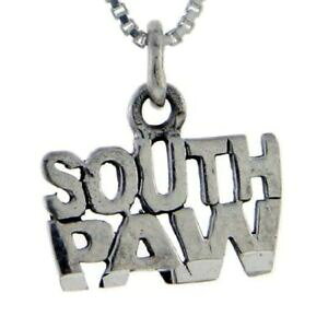 �y���������z�W���G���[�E�A�N�Z�T���[ �V���o�[�X�^�[�����O�T�U���|�[���[�h�y���_���g�u�����b�N�C�^���A�{�b�N�Xargent sterling du sud patte mot pendentif breloque,18 italien boite